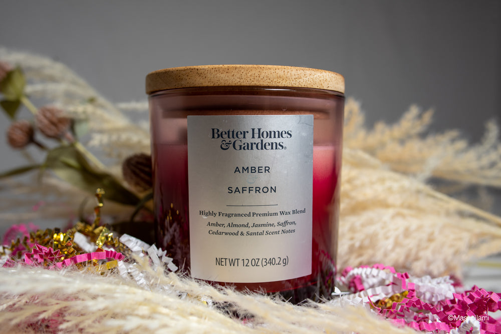 Better Homes & Gardens Safron Candle 12 Oz