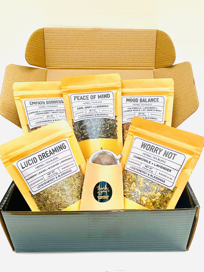 Gift Box Loose Leaf Tea Starter Kit - Tea Gift Set