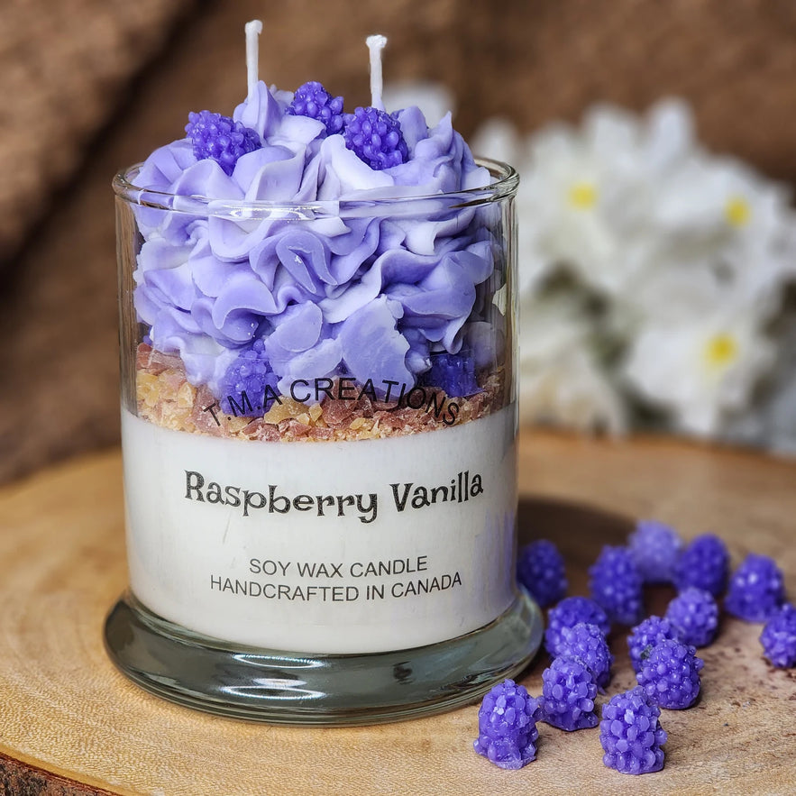 Raspberry Candles