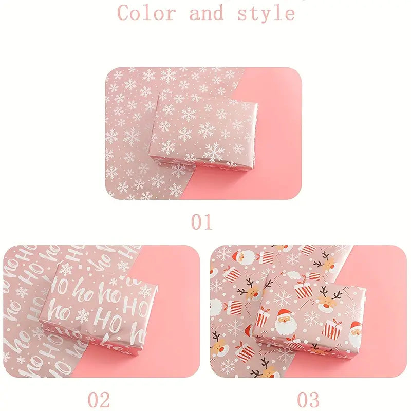 Christmas Pinky Gift Wraps